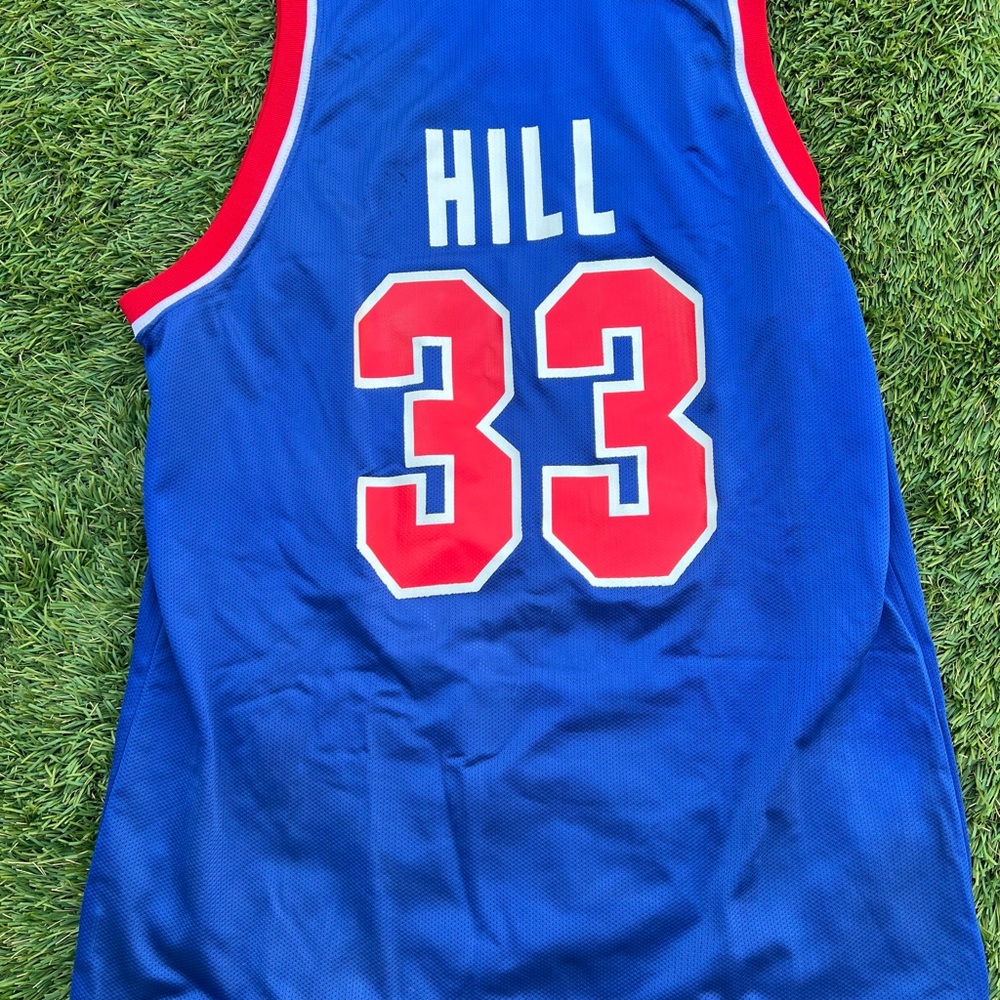 Vintage 90’s Grant Hill Jersey w/ shorts - Picture 2 of 5